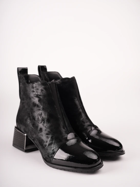 Buty damskie EPICA do kostek, czarne