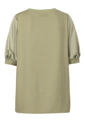 Bluzka damska TUZZI ESSENTIALS oliwkowa (5)