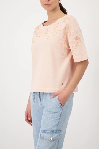 MONARI ITALY damska bluza w kolorze morelowym (1)
