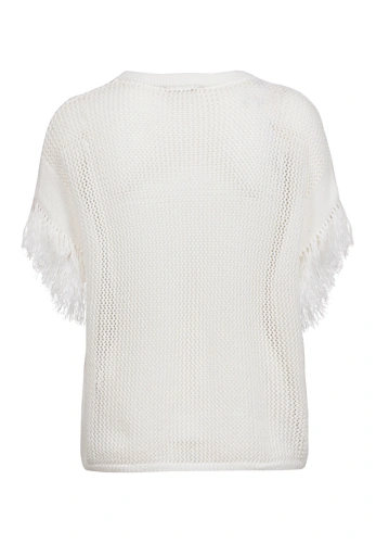 TUZZI ALOE THERE sweter damski beżowy (5)