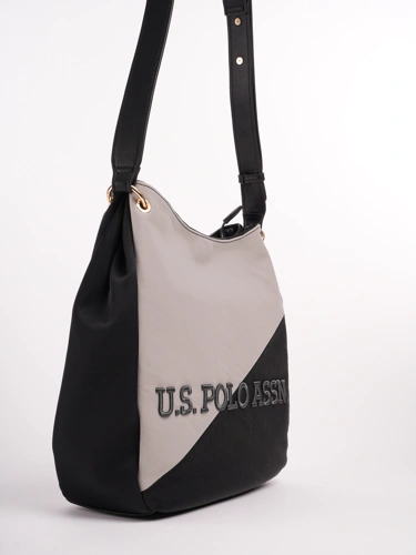 U.S. Polo Frio Hobo Bag Nylon Black (2)