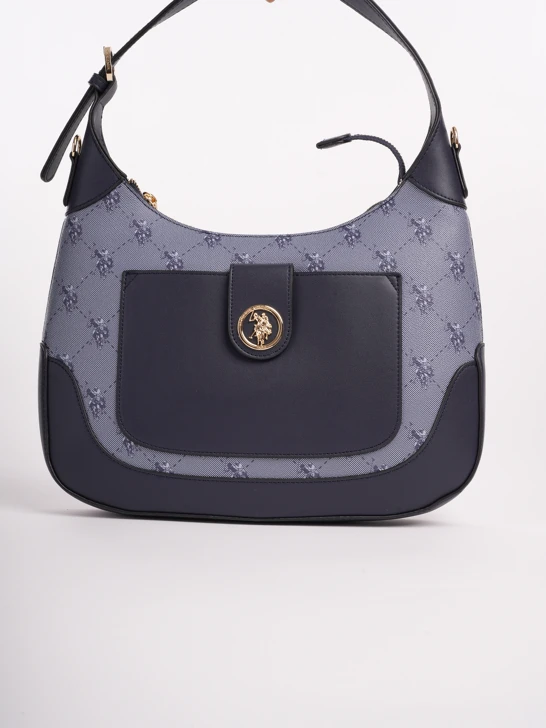 Torebka U.S. Polo Hampton pocket niebieska