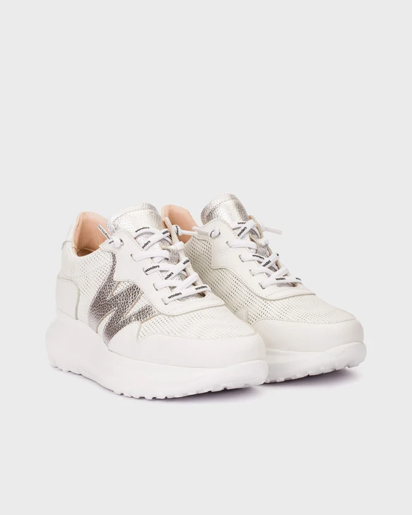 WONDERS sneakersy damskie białe
