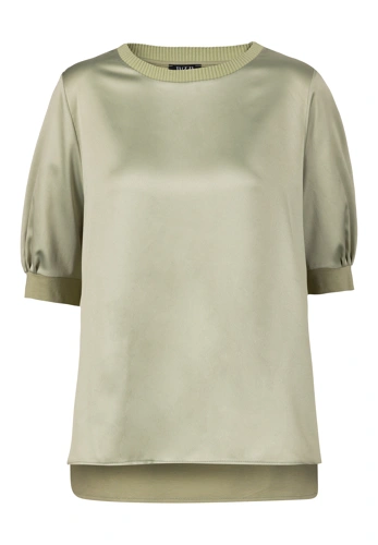 Bluzka damska TUZZI ESSENTIALS oliwkowa (4)