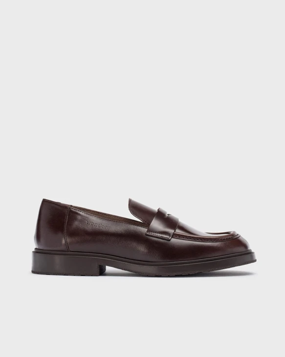 Brązowe loafersy damskie WONDERS