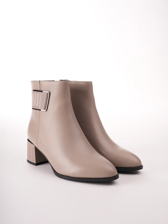 Buty damskie do kostki EPICA w kolorze beżowym