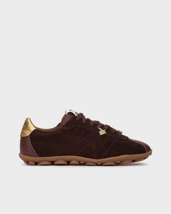 Brązowe sneakersy damskie WONDERS