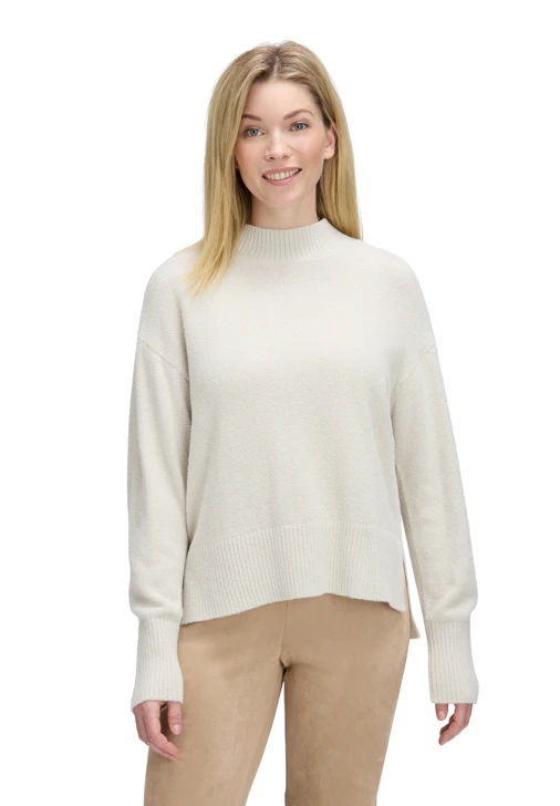 Sweter damski BETTY BARCLAY pastelowy piaskowy