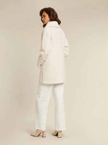 Beaumont płaszcz pod szyję MANON off white (1)