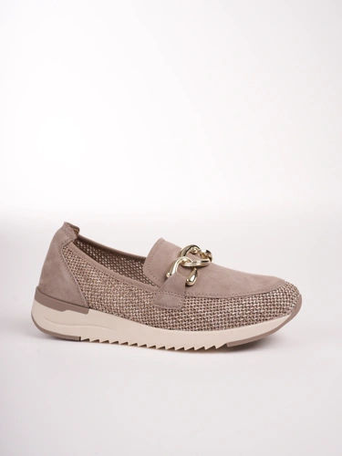 Brązowe loafersy damskie CAPRICE (2)