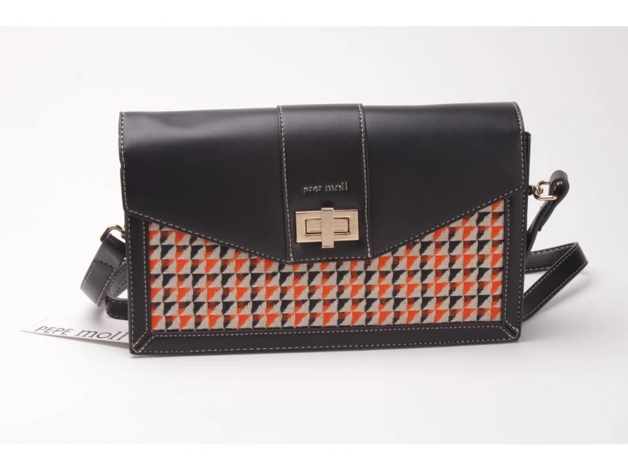 Torebka PEPE Moll Box Negro/Arancio