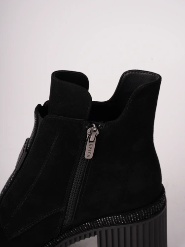 Epica zamsz do kostki z dżetami na całym obwodzie (4)