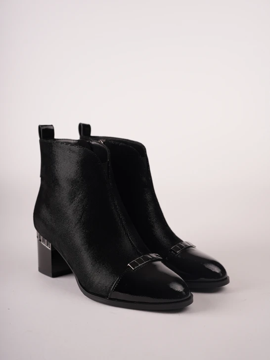 Buty damskie EPICA do kostek, czarne