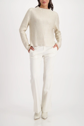 MONARI GLAMOUR NIGHTS sweter damski beżowy (4)