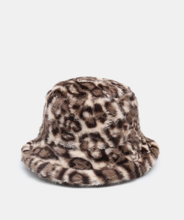 PEPE moll GORRO LEOPARD – damski czapka z futra