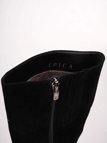 Zamszowe buty Epica w kolorze czarnym (4)