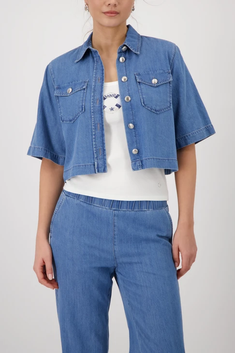 Kurtka damska MONARI HAMPTONS niebieski denim